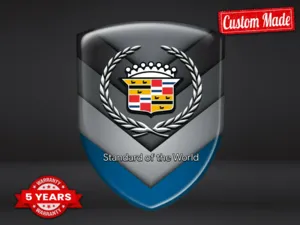 Cadillac Stickers Vitre Arrière Premium Limité Robuste Drift ST